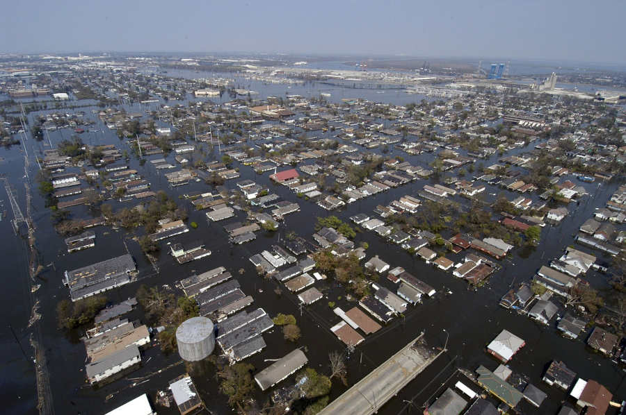 New Orleans Katrina flood