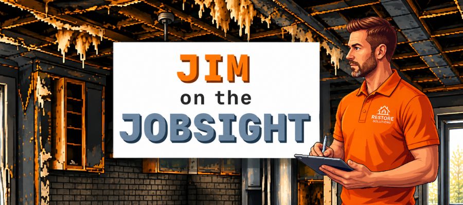 Jim on the JobSight restoration arcade game by JobSight